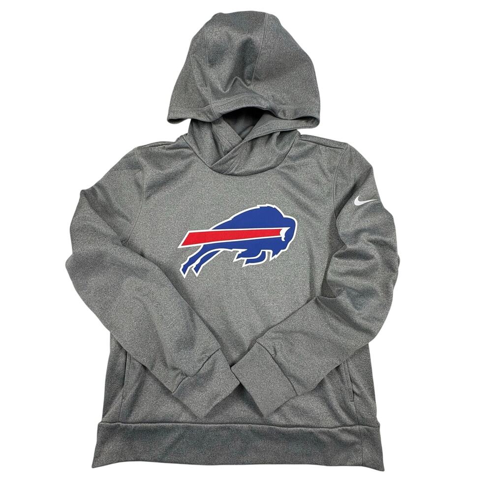 Nike Buffalo Bills Hoodie Women's S Gray NFL Fan Apparel